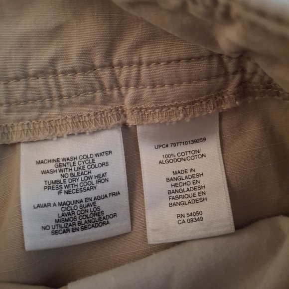 Jones New York Sport Women's Tan Casual Cargo Shorts - Picture 7 of 9